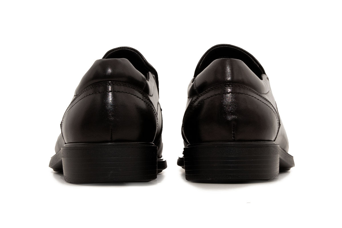 Sledgers Park Black Slip-on Loafers