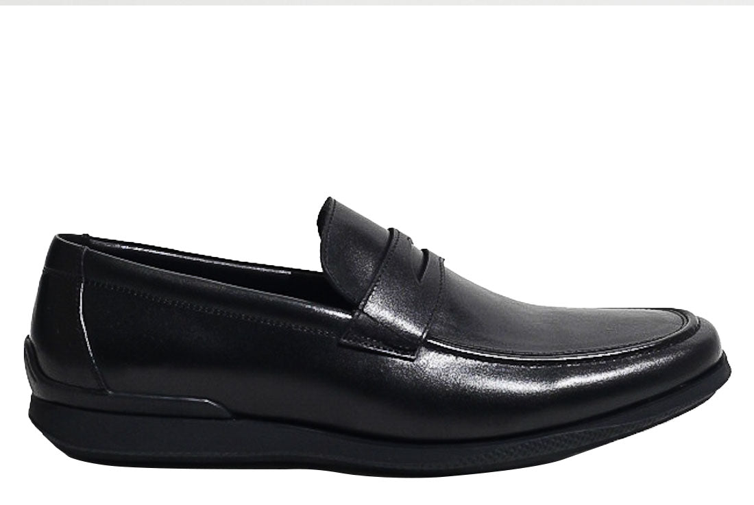 Sledgers Rhett Casual Penny Loafer - Black
