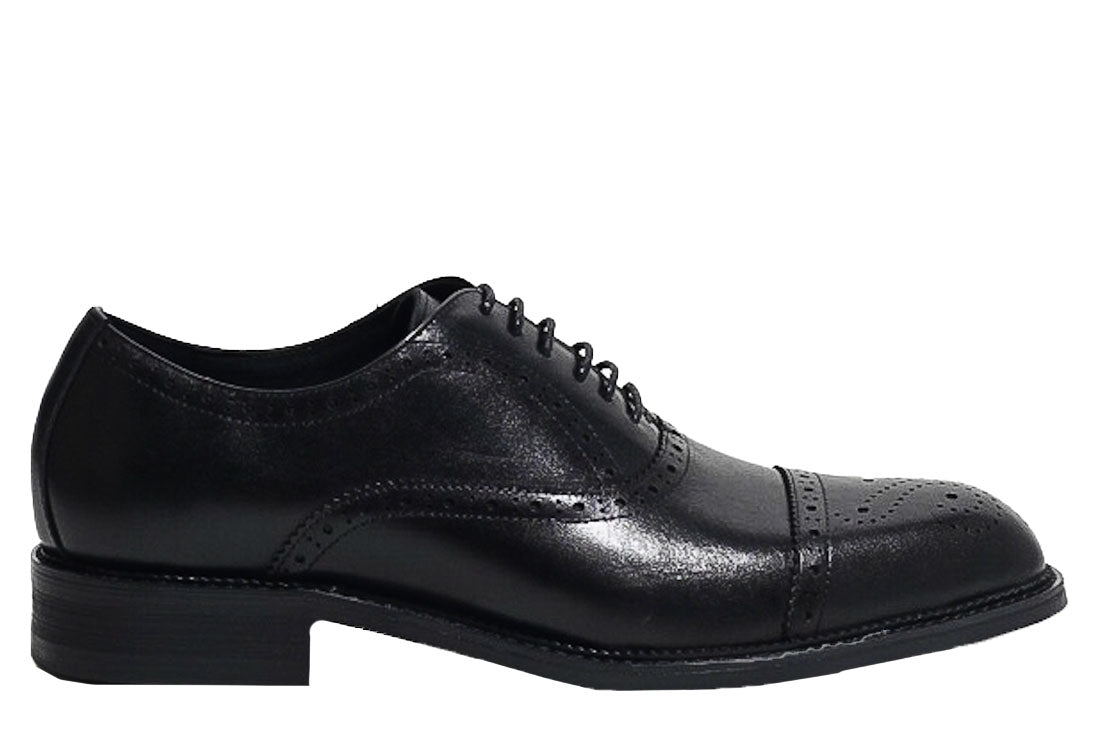 Sledgers Ralph Brogue Oxfords - Black
