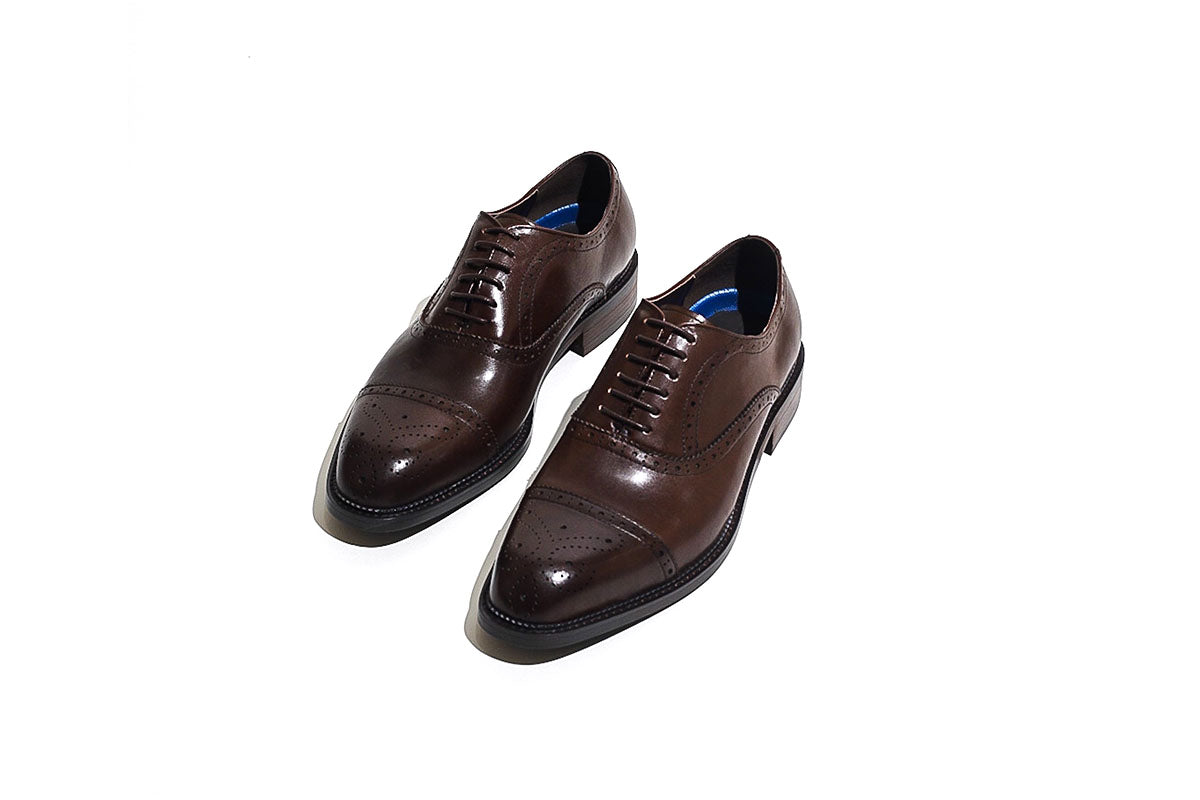 Sledgers Ralph Brogue Oxford - Coffee