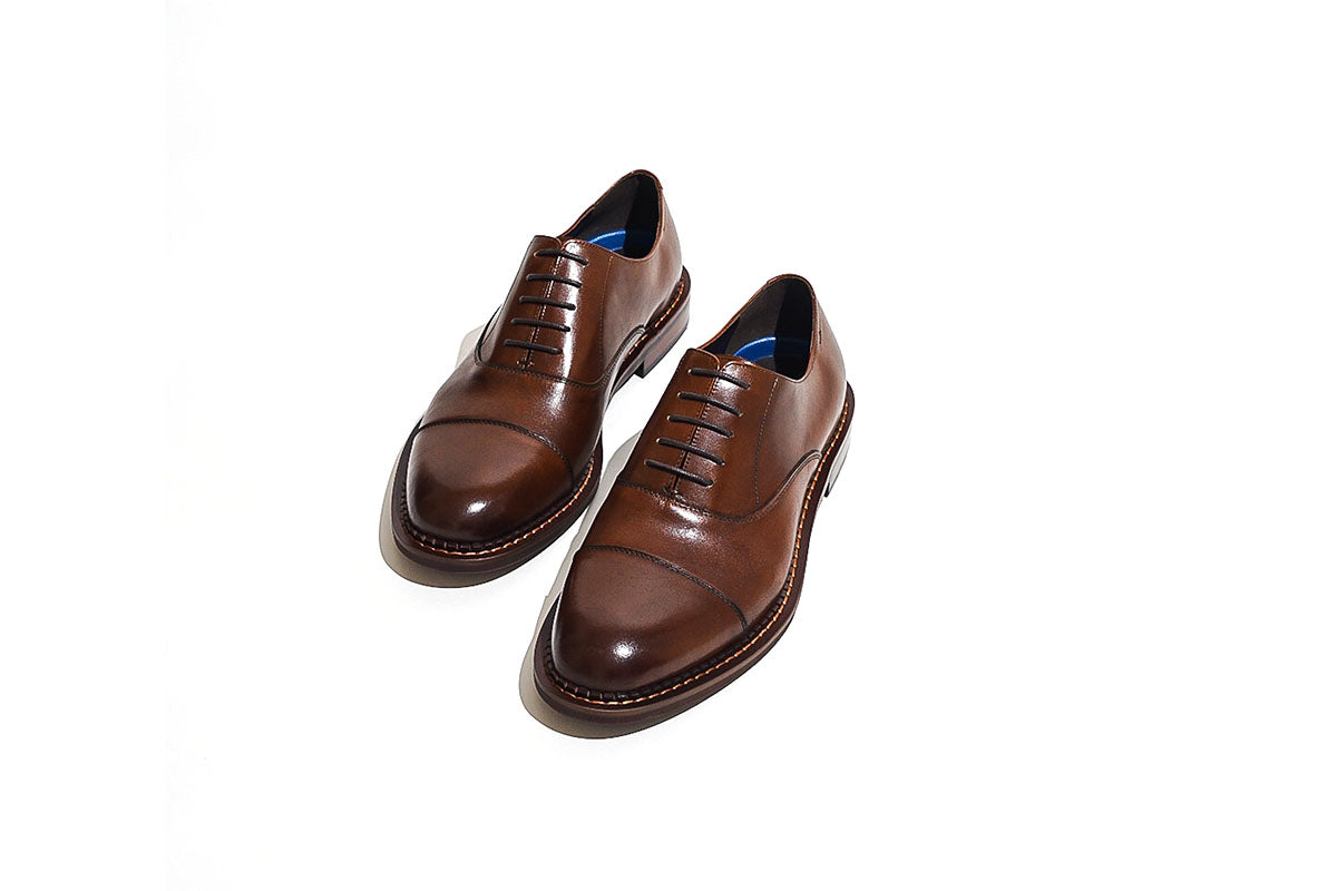 Sledgers Sergio Two-toned Oxfords - Brown