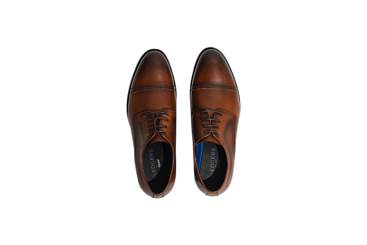 Sledgers Talgat Brogue Lace-ups - Brown