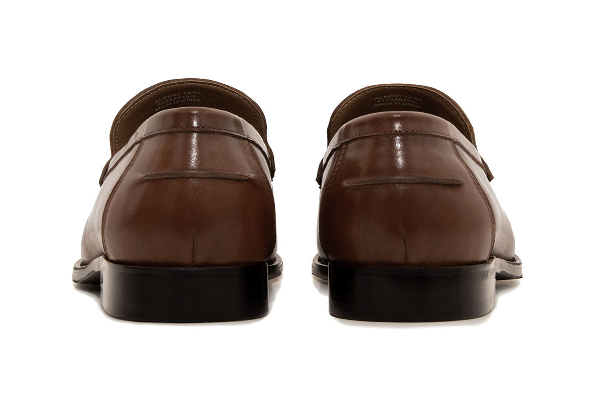 Sledgers Albert Slip-on Loafer - Dark Brown