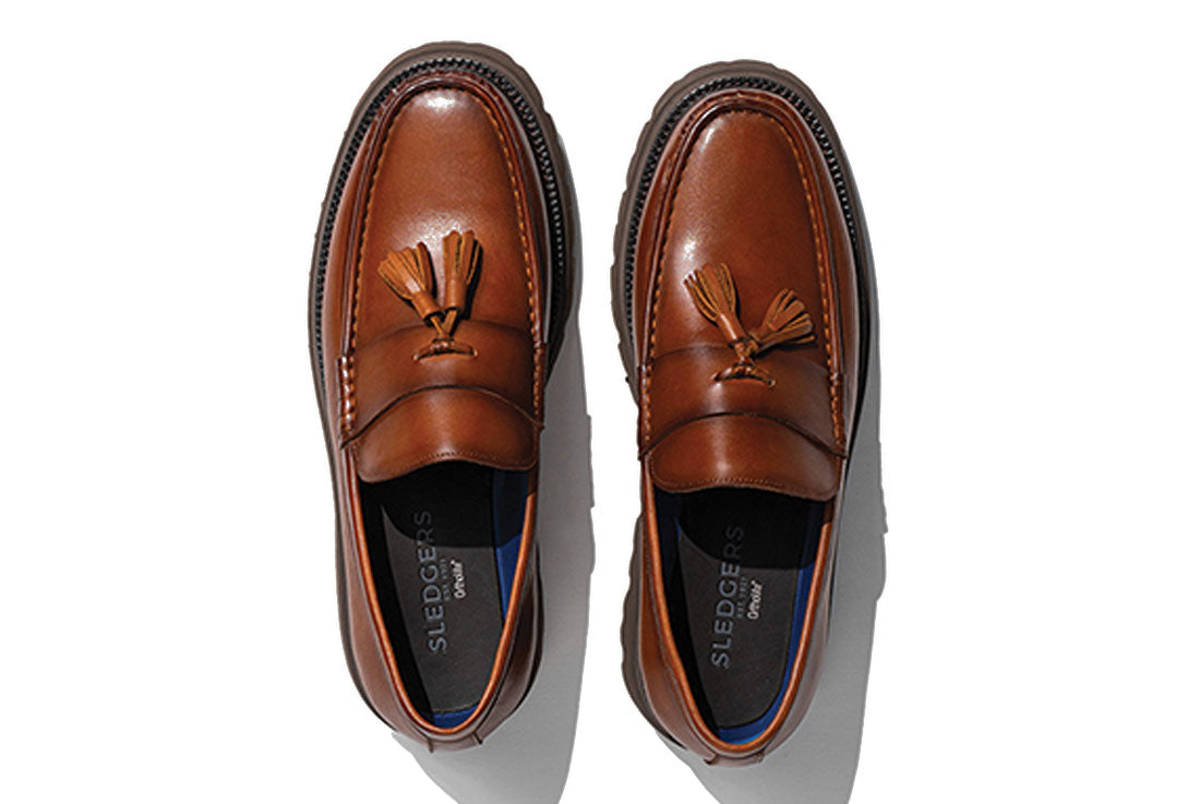 Sledgers Ballard Chunky Loafer - Brown