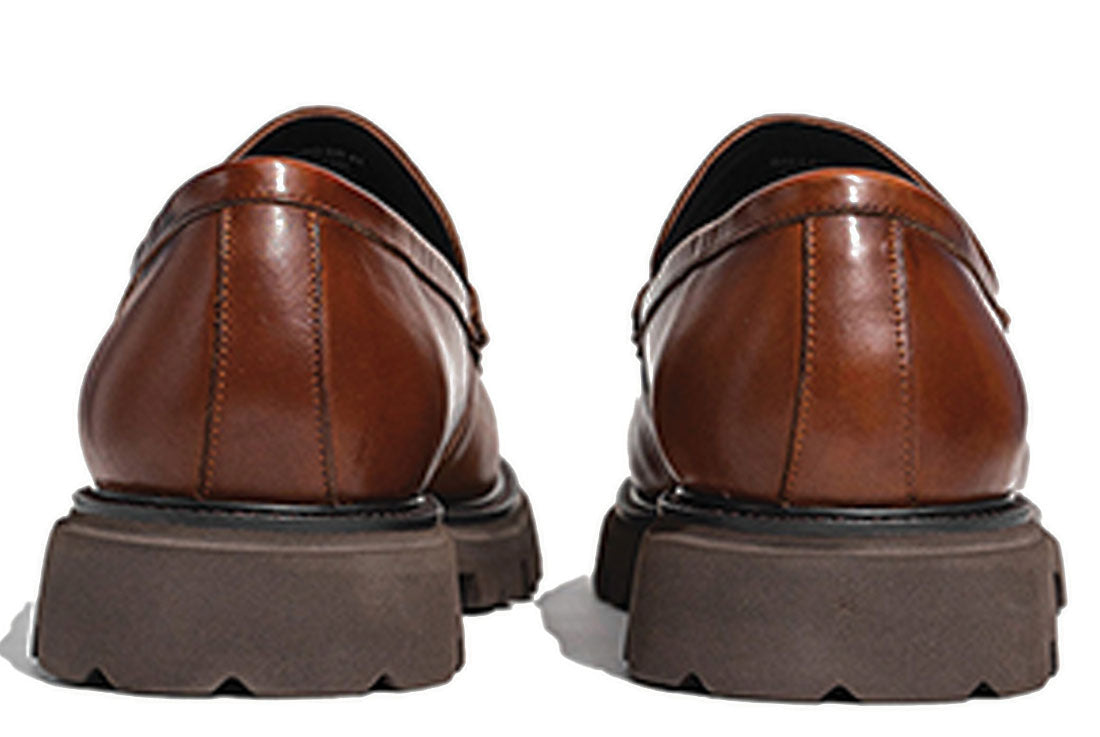 Sledgers Ballard Chunky Loafer - Brown