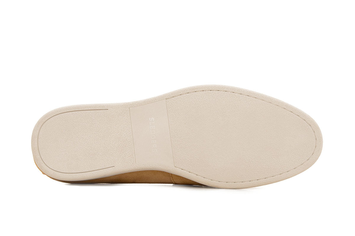 Sledgers Ballou Suede Slip-on Loafer - Camel