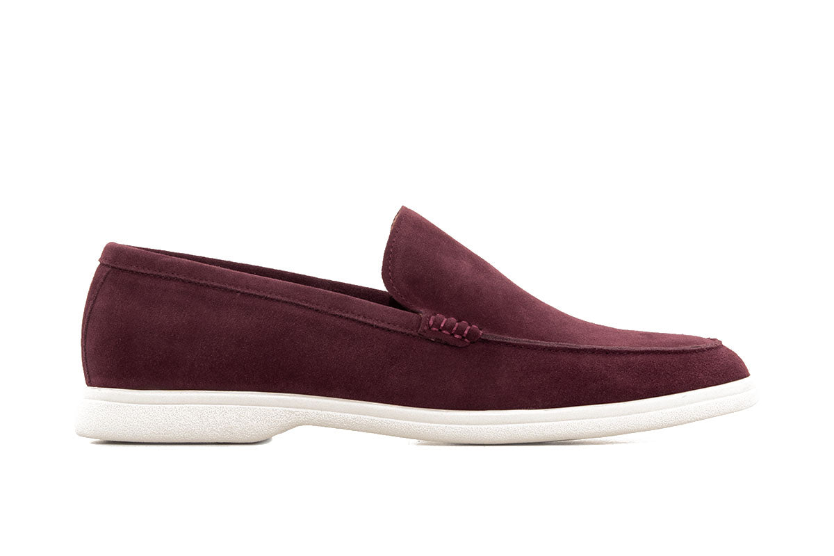 Sledgers Beauchamp Suede Slip-on - Wine