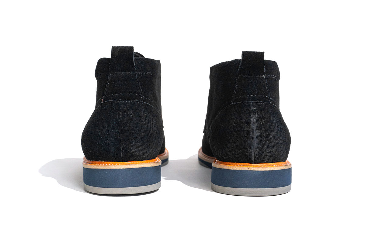 Sledgers Belvoir Suede Chukka Boot - Black