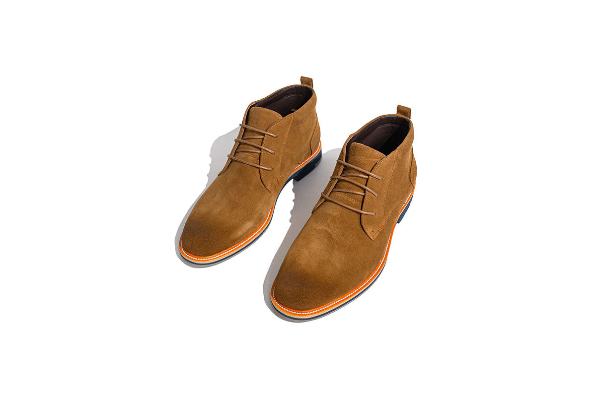 Sledgers Belvoir Suede Chukka Boot - Camel