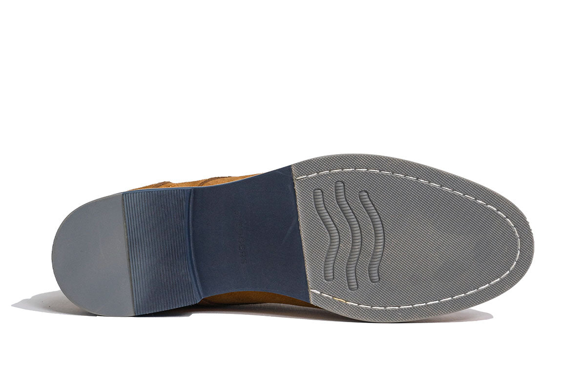 Sledgers Belvoir Suede Chukka Boot - Camel
