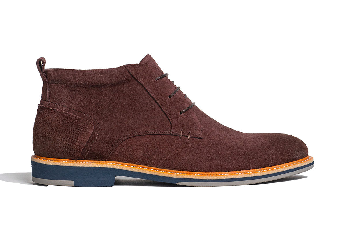 Sledgers Belvoir Suede Chukka Boot - Coffee