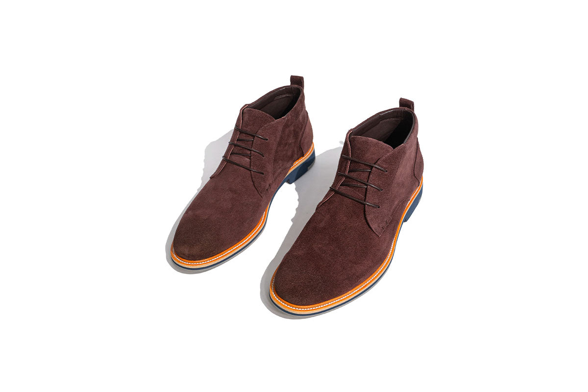 Sledgers Belvoir Suede Chukka Boot - Coffee