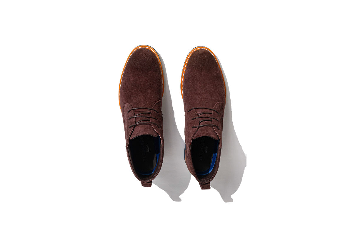 Sledgers Belvoir Suede Chukka Boot - Coffee