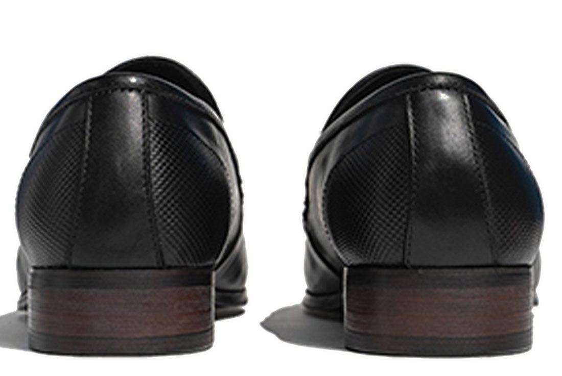 Sledgers Blanchard Tassel Loafer - Black