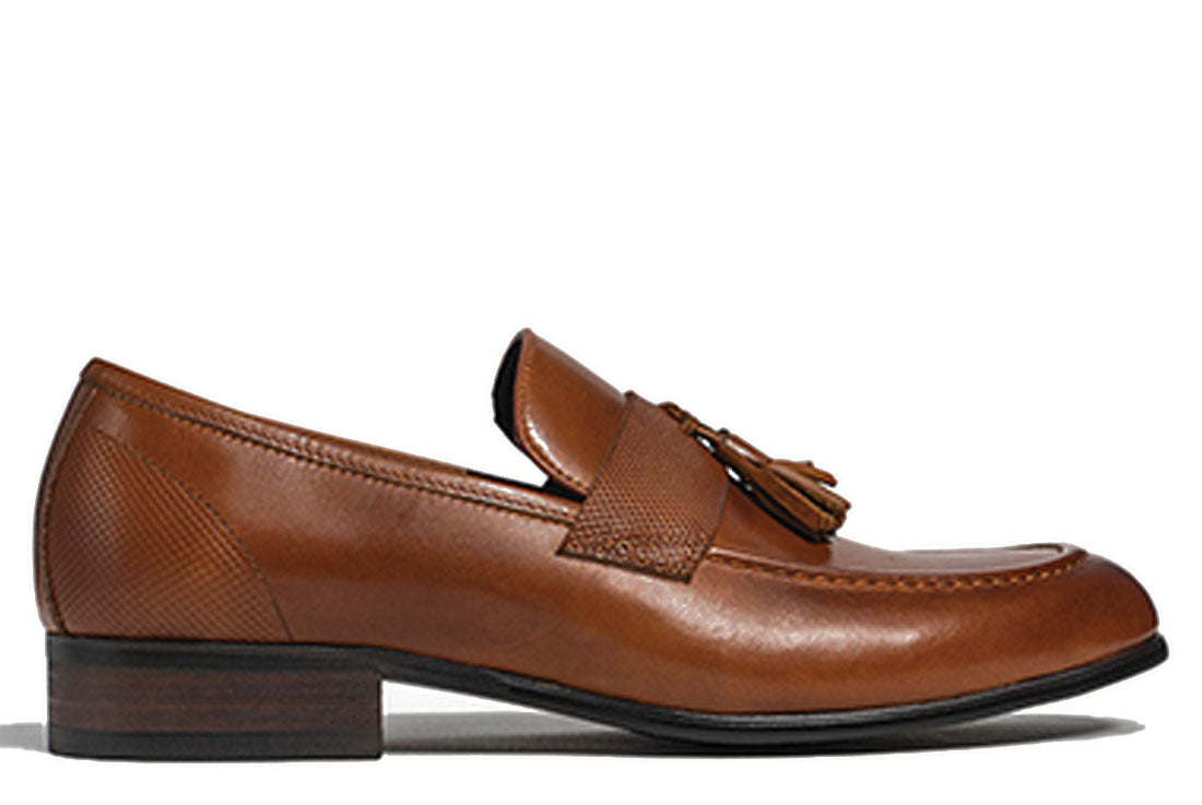 Sledgers Blanchard Tassel Loafer - Brown