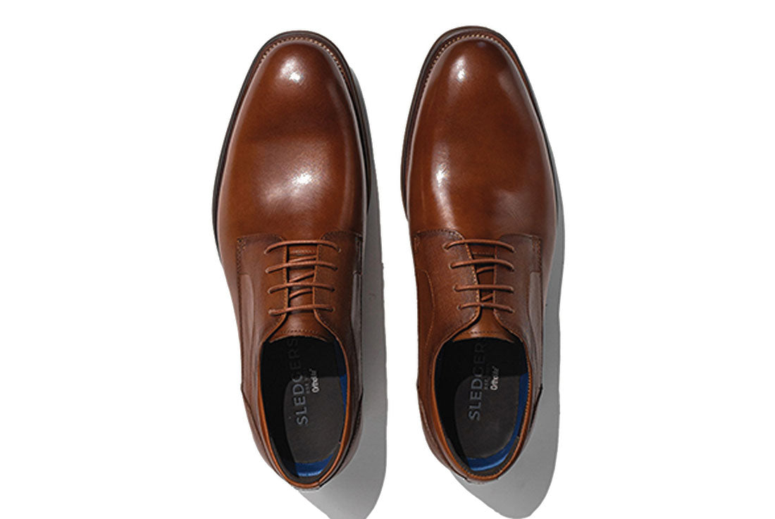 Sledgers Boise Formal Lace-up Derbies - Brown
