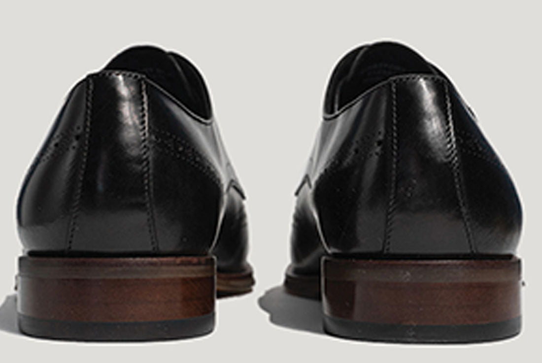 Sledgers Boistfort Brogue Derby Shoe - Black