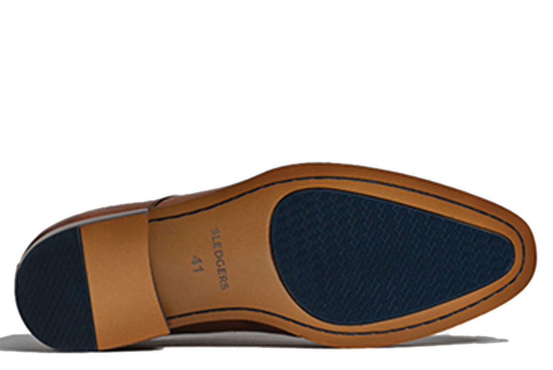 Sledgers Boistfort Brogue Derby Shoe - Brown
