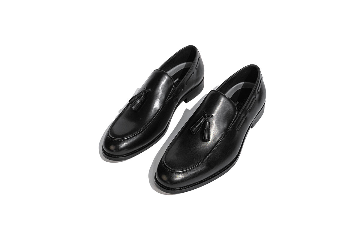 Sledgers Cache Tassel Loafer - Black