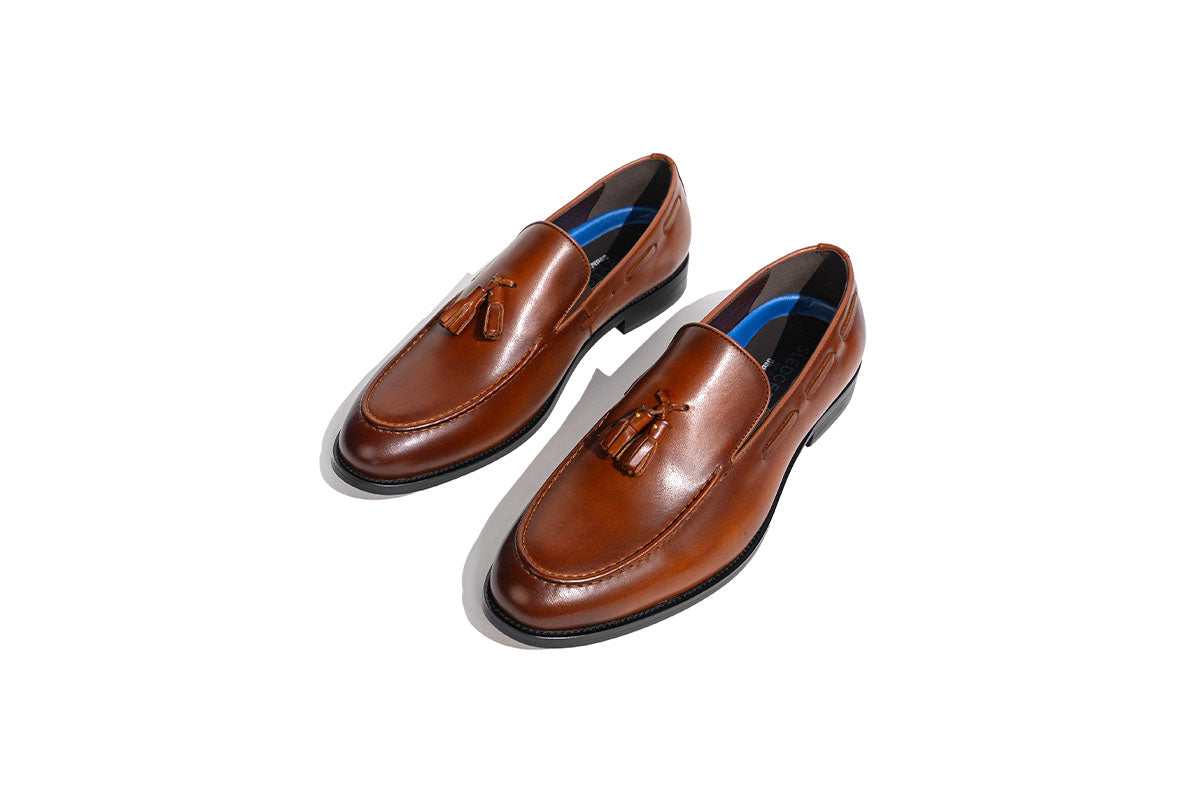 Sledgers Cache Tassel Loafer - Brown
