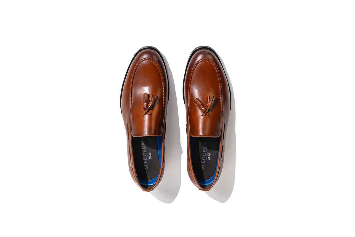 Sledgers Cache Tassel Loafer - Brown