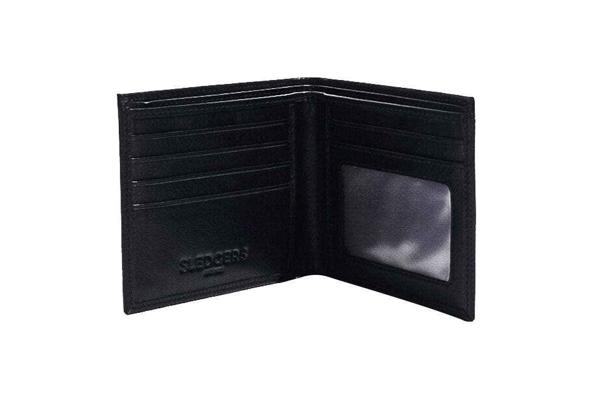 Sledgers Cassel Horizontal Wallet Black