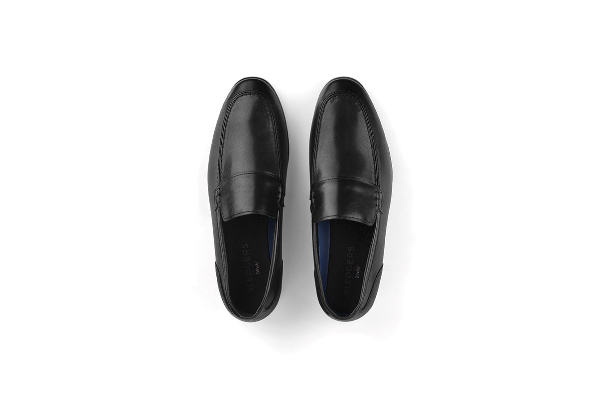 Sledgers Cassel Slim Slip-on Loafer - Black