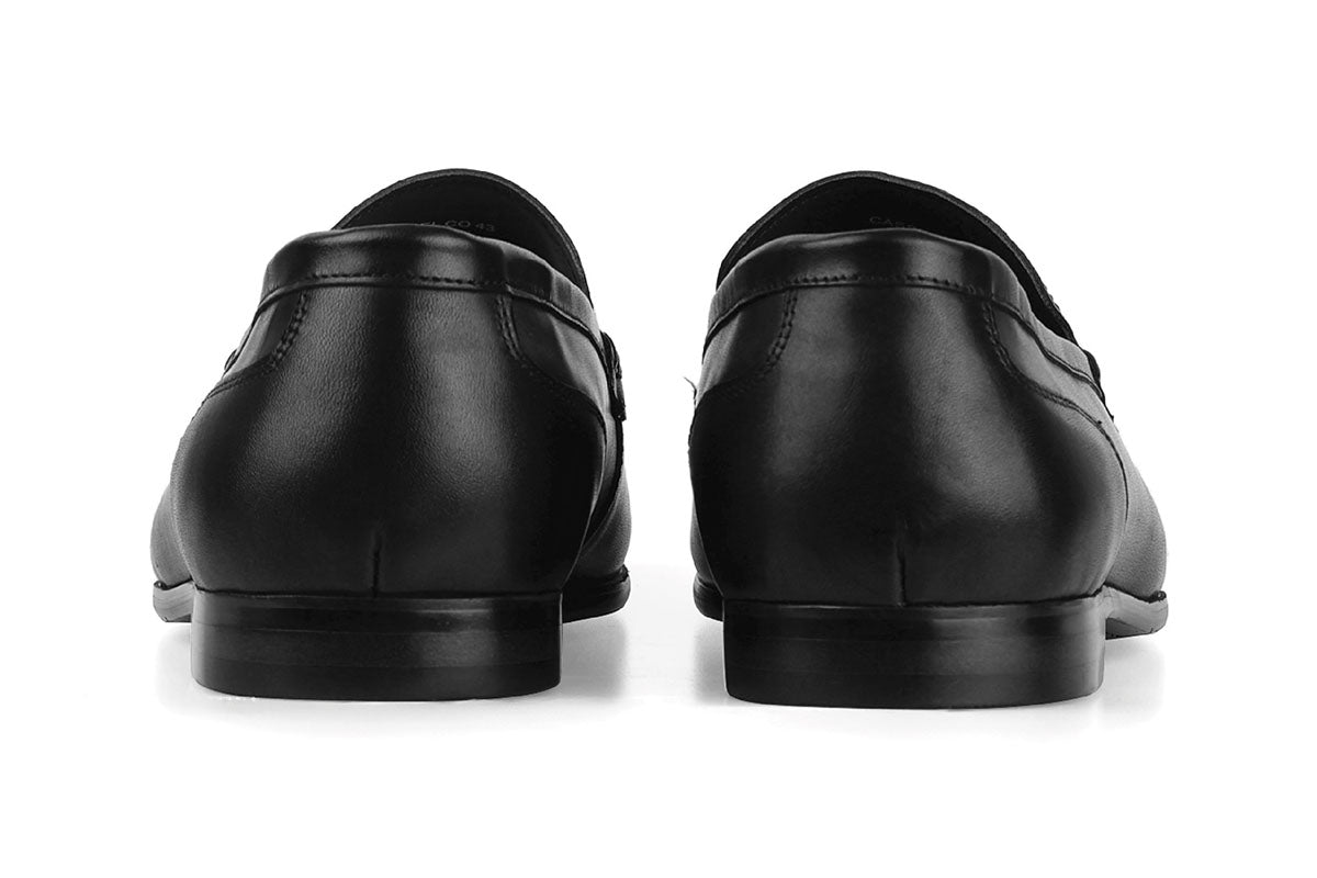 Sledgers Cassel Slim Slip-on Loafer - Black