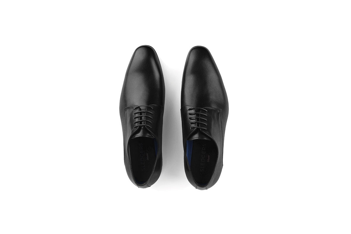 Sledgers Charleroi Formal Lace-up Derbies - Coffee