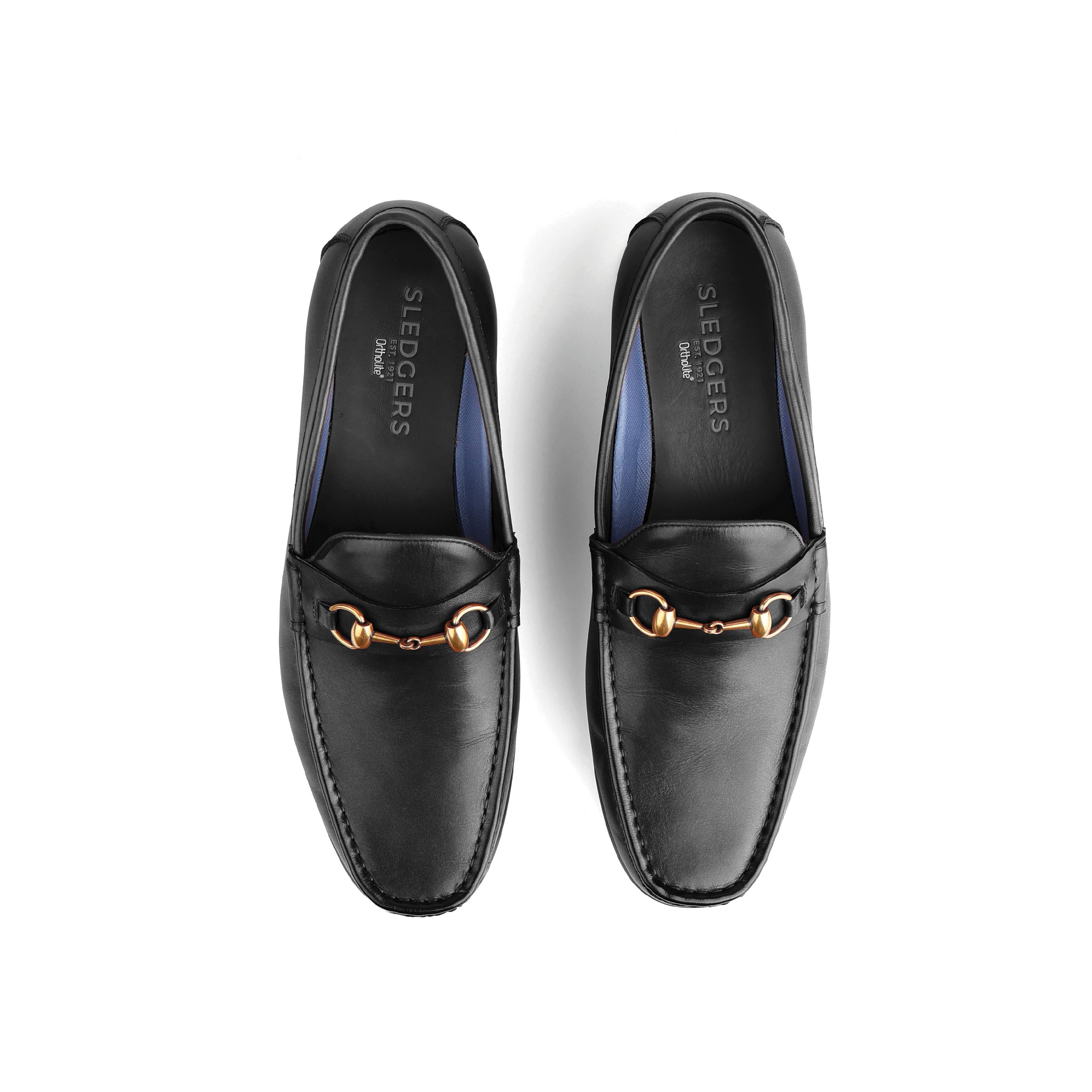 Sledgers Delchamps Horsebit Loafer - Black