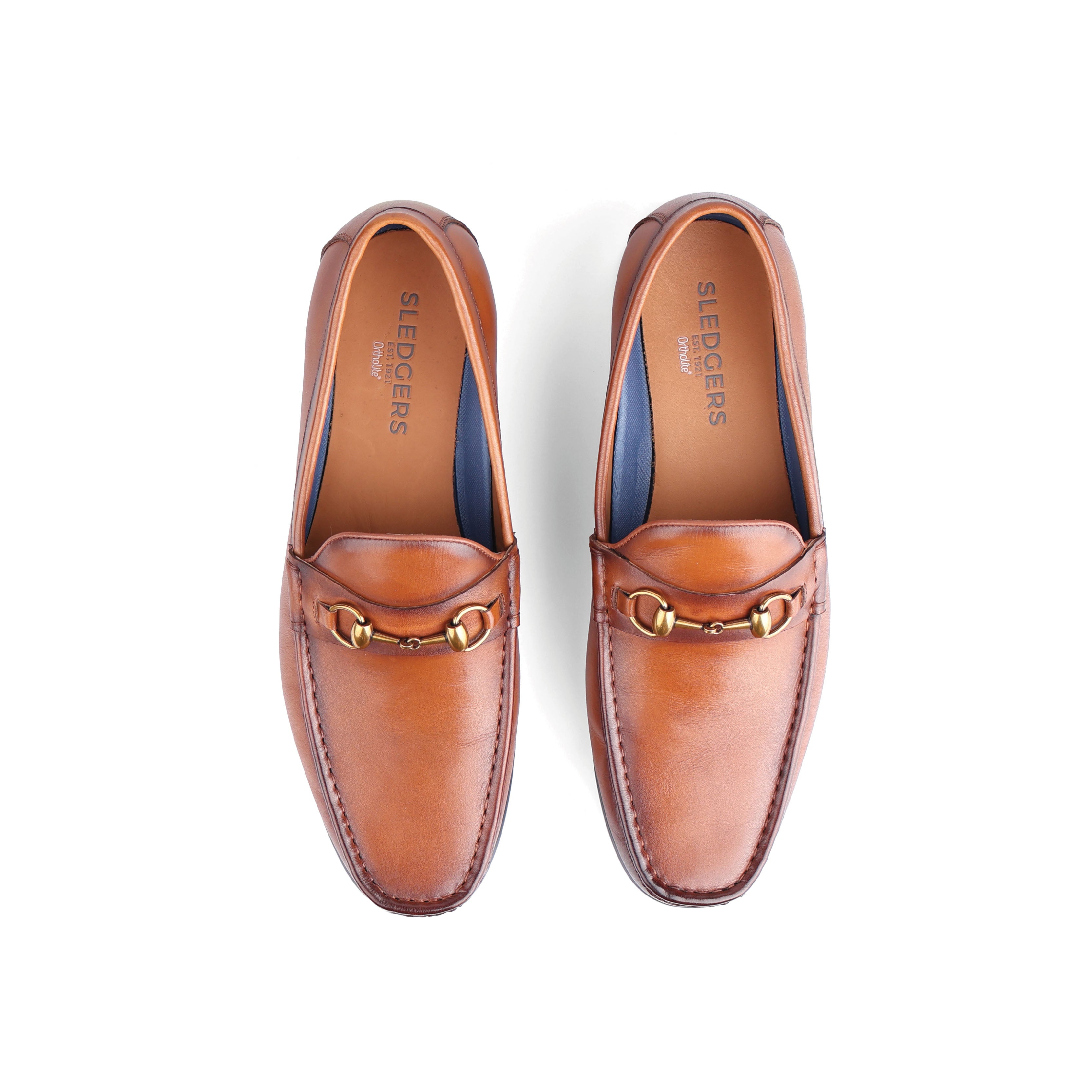 Sledgers Delchamps Horsebit Loafer - Brown