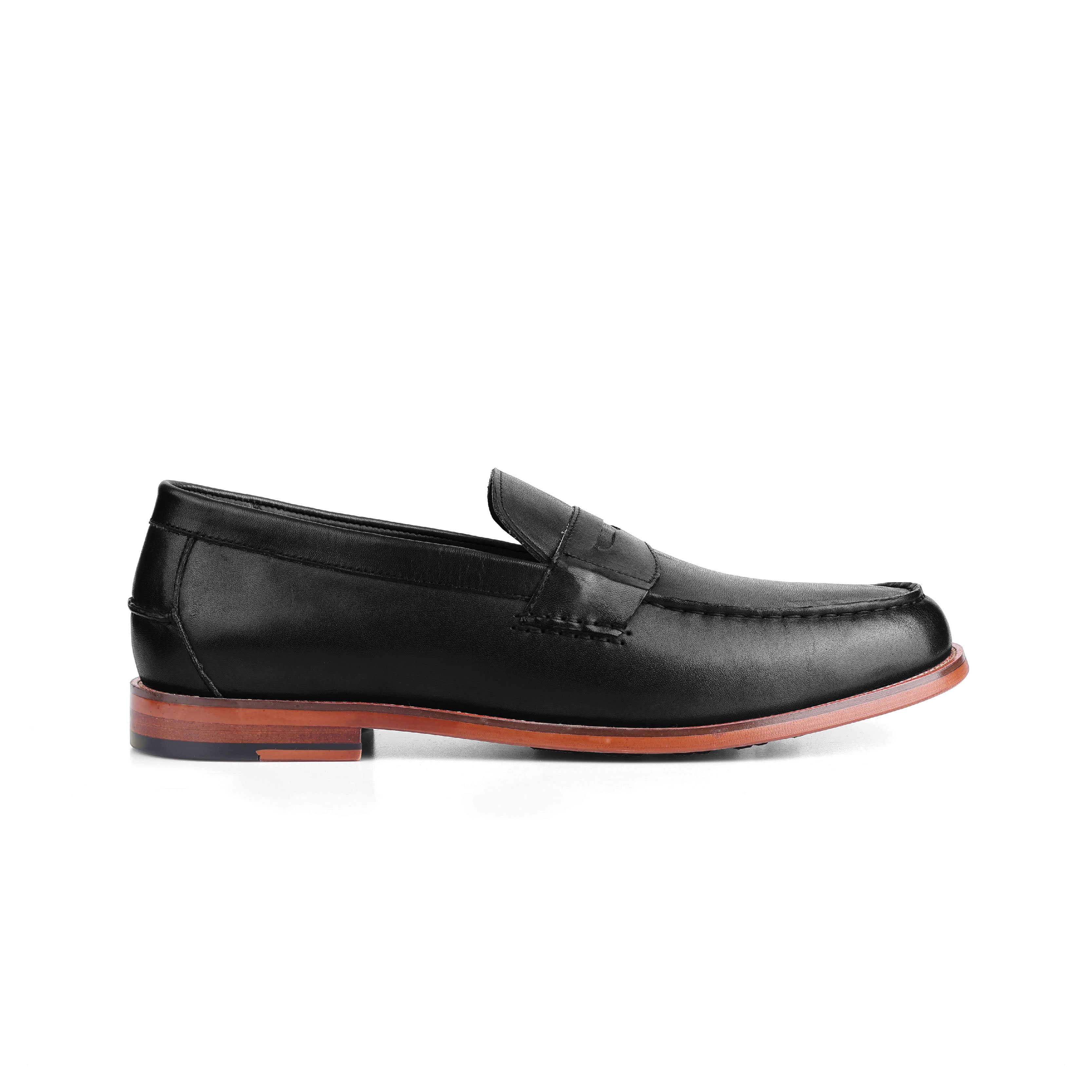 Sledgers Decatur Two-toned Loafer - Black