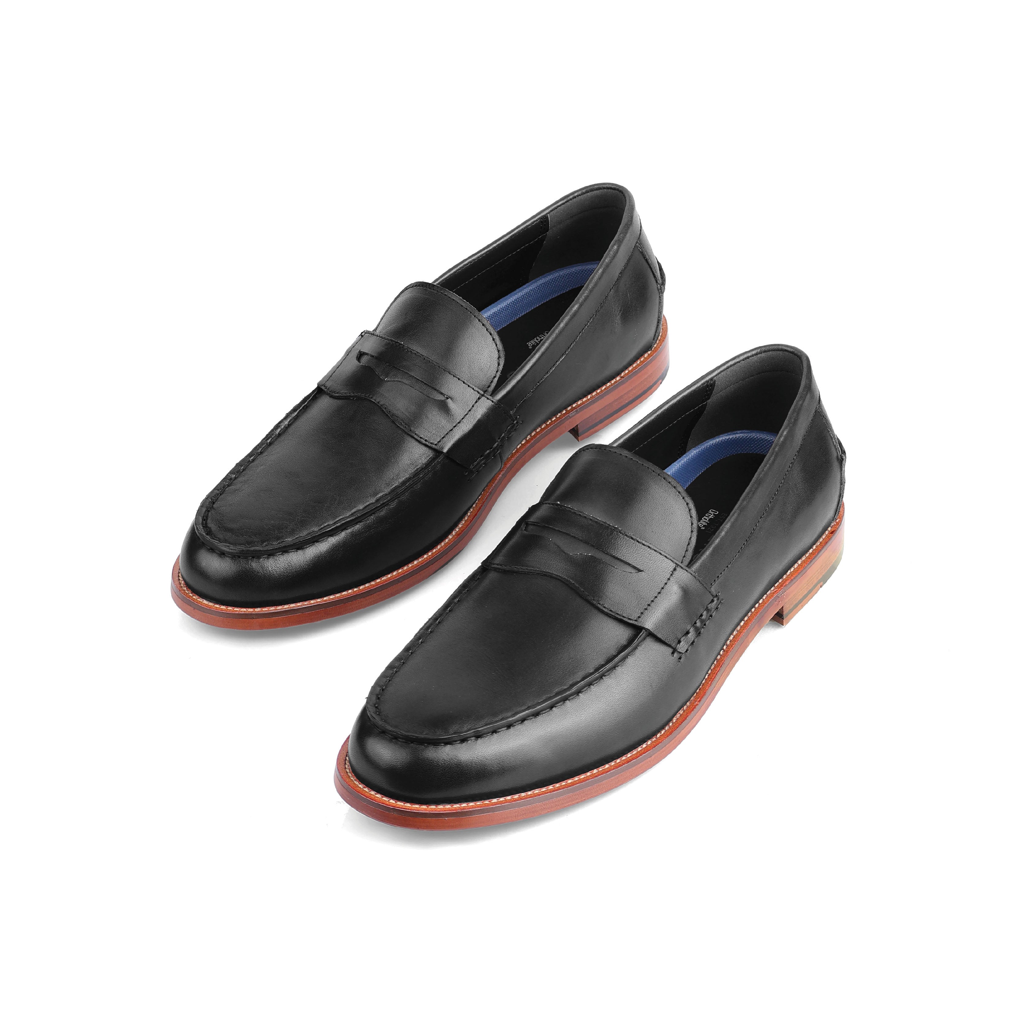 Sledgers Decatur Two-toned Loafer - Black