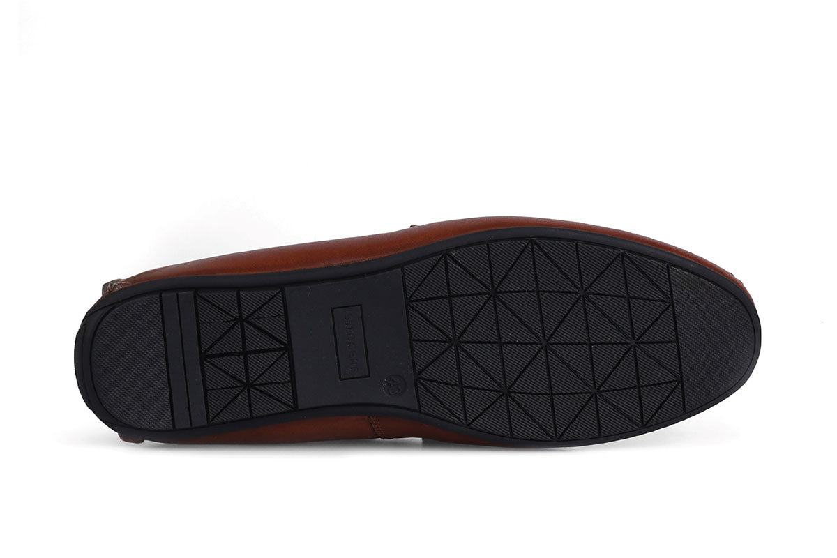 Sledgers Dubois Ribboned Driving Shoe - Coffee