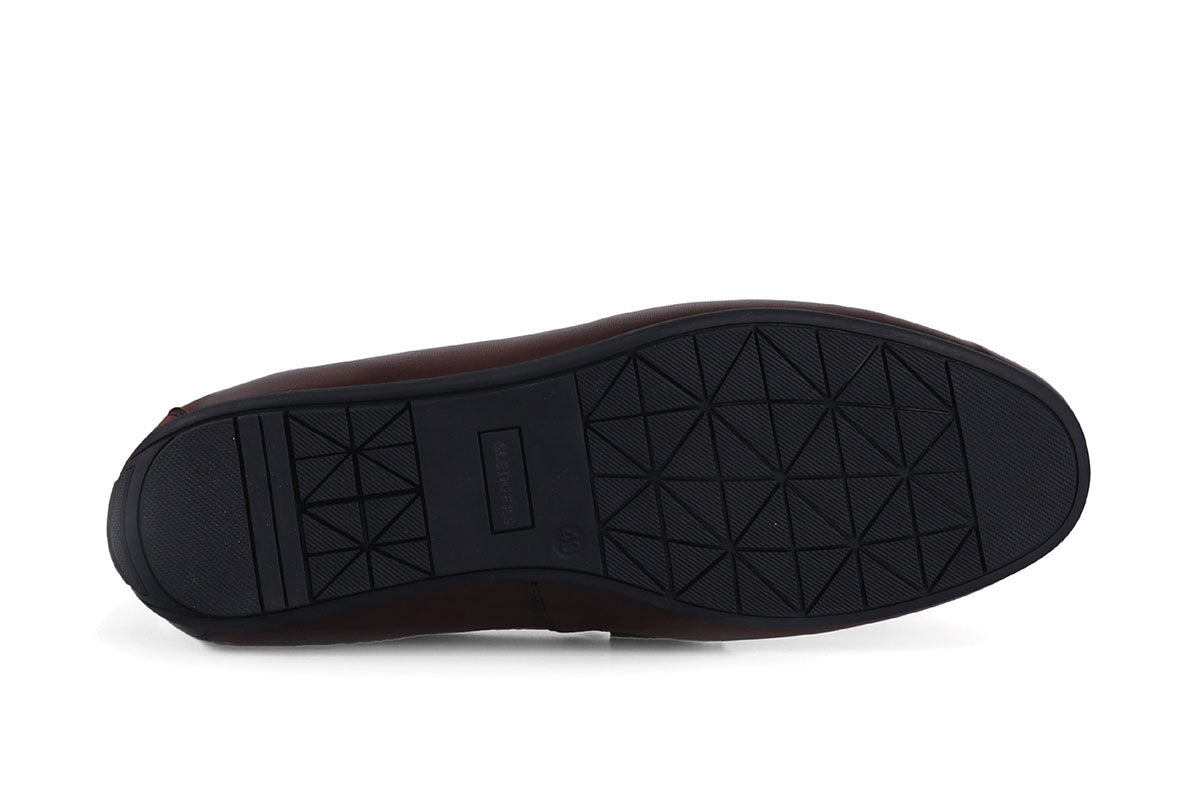 Sledgers Durant Buckled Driving Shoe - Coffee
