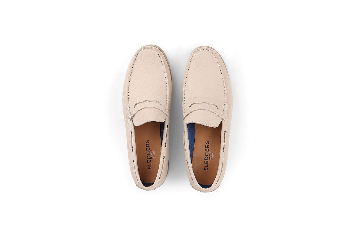 Sledgers Portage Boat Shoe - Beige