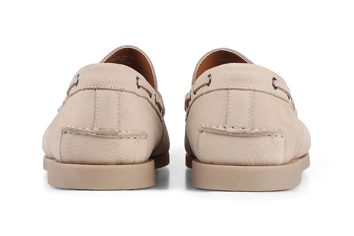 Sledgers Portage Boat Shoe - Beige
