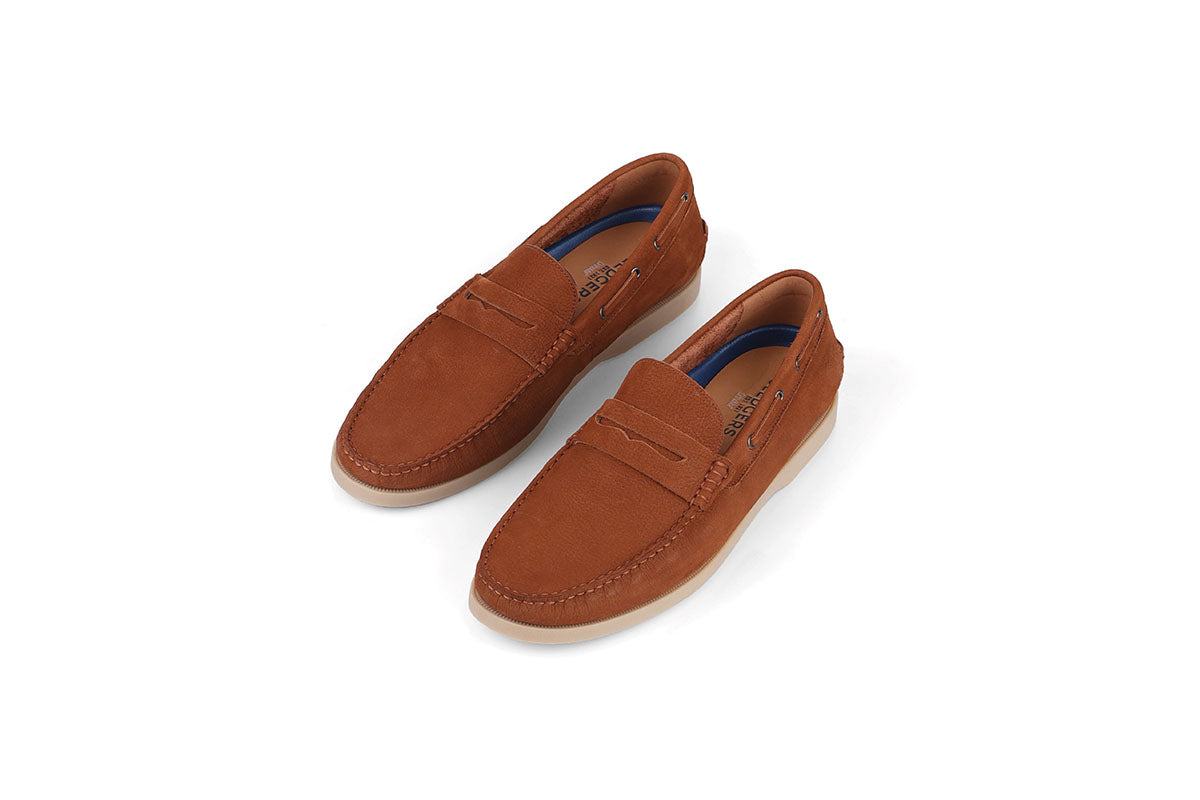 Sledgers Portage Boat Shoe - Brown