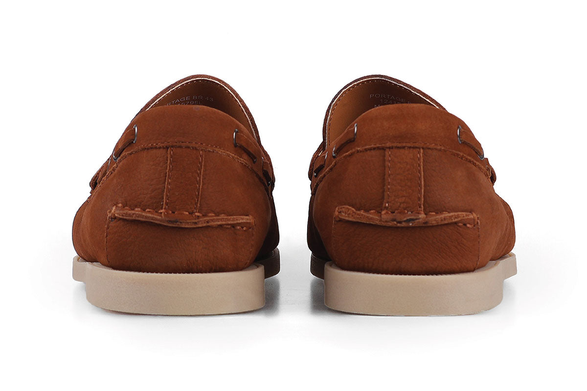 Sledgers Portage Boat Shoe - Brown
