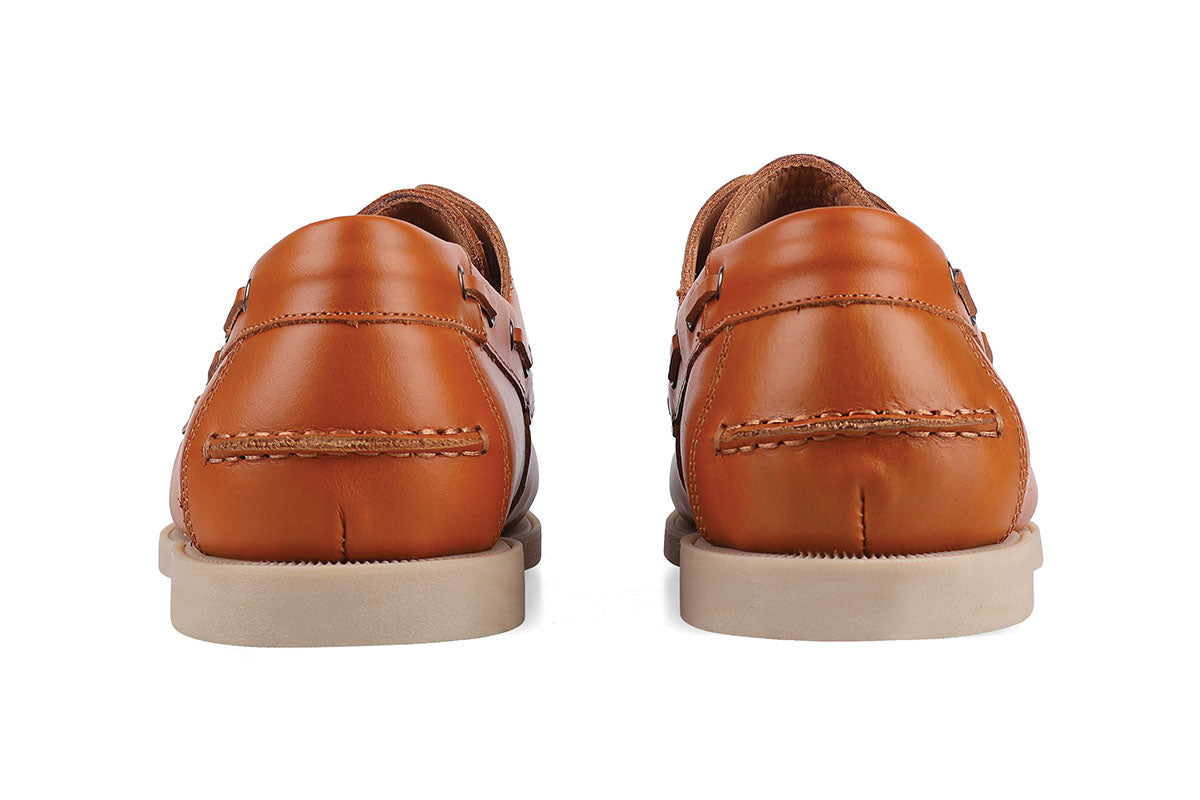 Sledgers Partain Boat Shoe - Tan