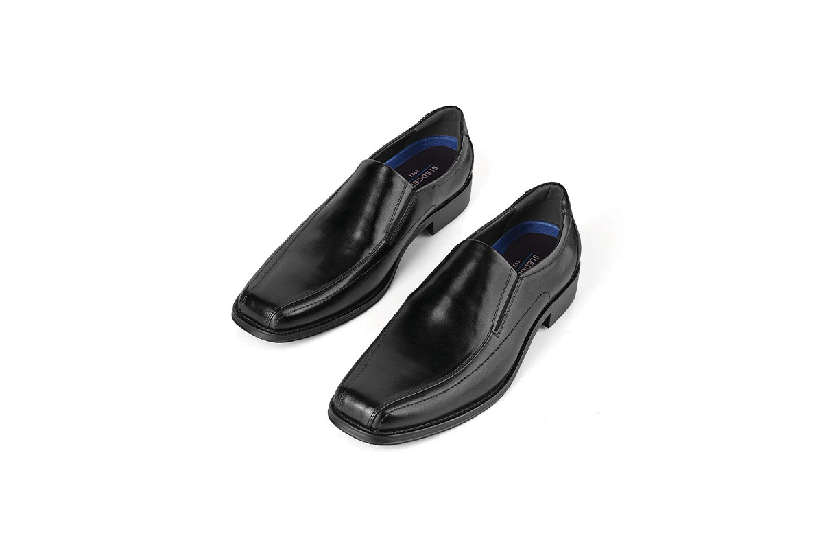 Sledgers Andre Square-toe Loafers - Black
