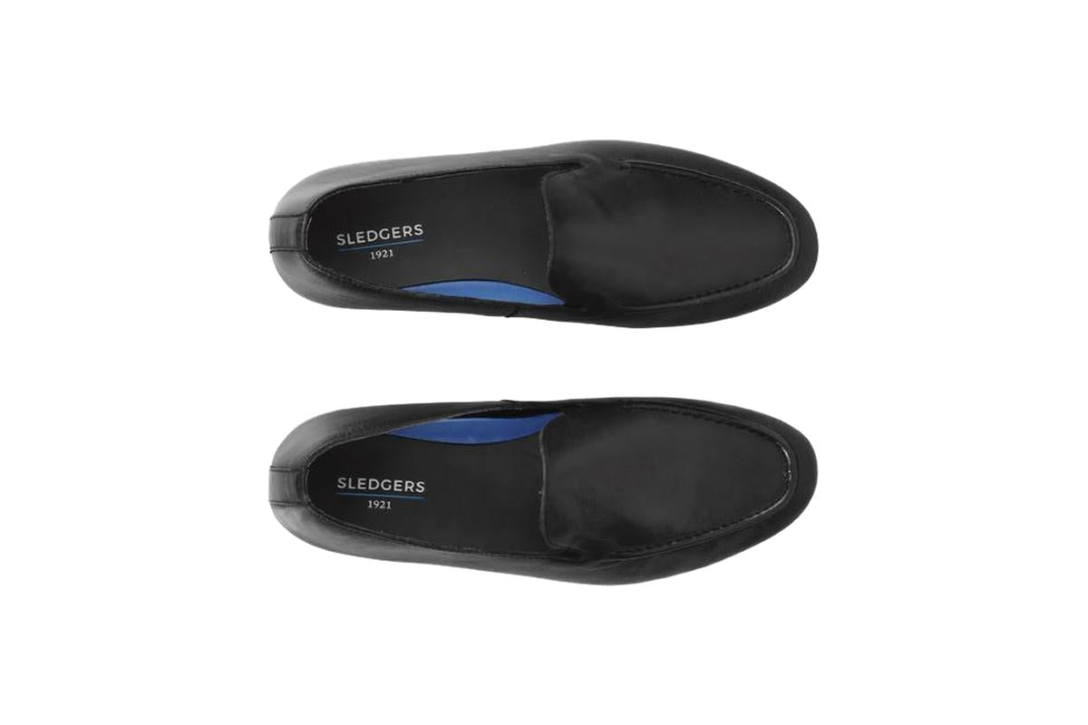 Sledgers Davide Slip-on Loafer - Black