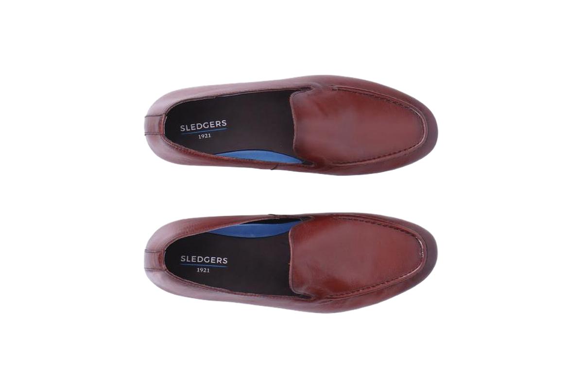 Sledgers Davide Slip-on Loafer - Coffee