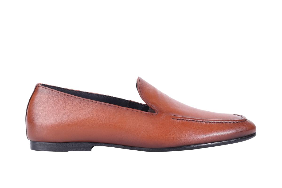 Sledgers Davide Slip-on Loafer - Light Brown