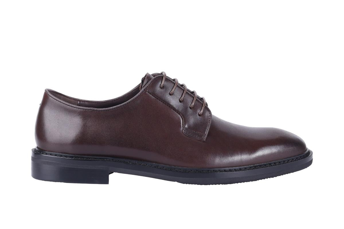 Sledgers Pietro Welt-Stitch Lace-up Derbies - Coffee