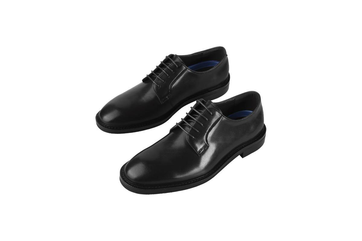 Sledgers Pietro Welt-Stitch Lace-up Derbies - Black