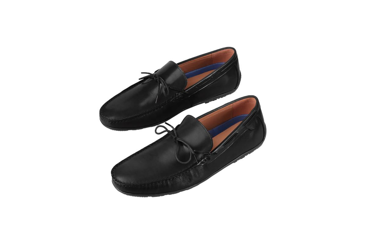 Sledgers Henry Driving Shoes - Black