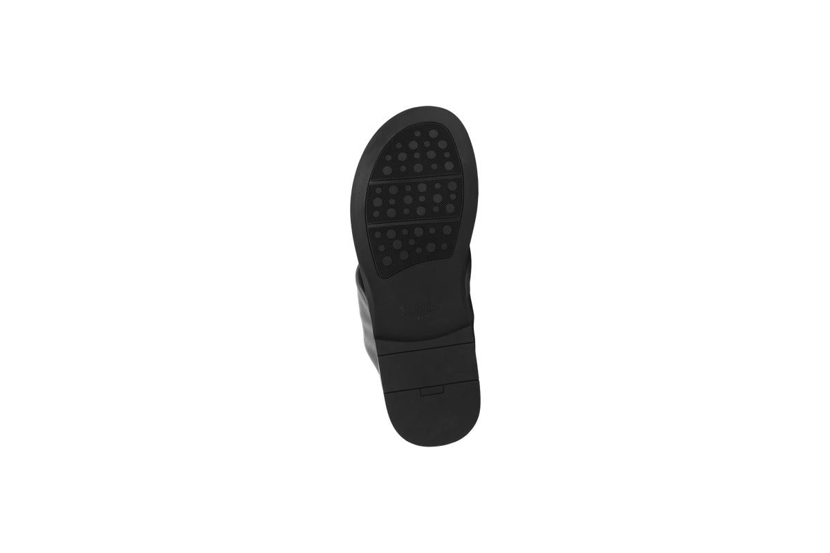 Sledgers Everett Leather Slipper - Black