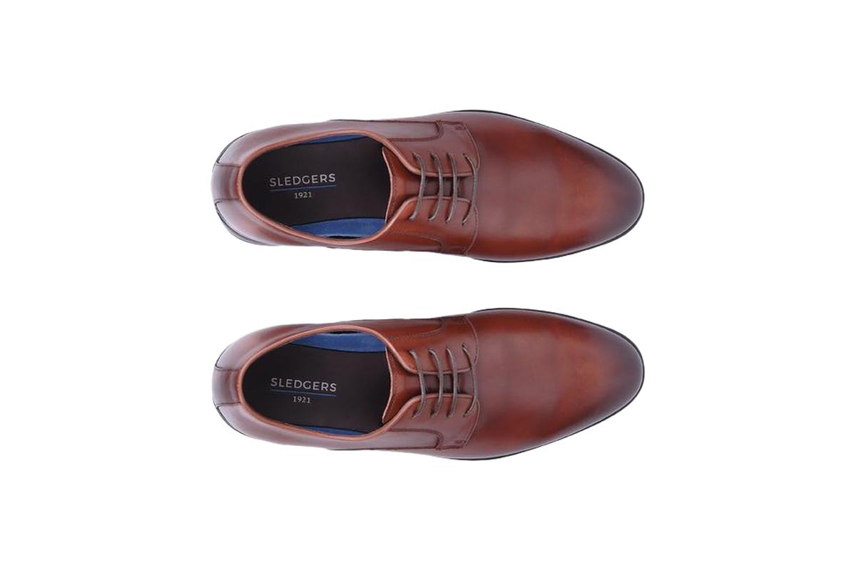 Sledgers Bondurant Derby Lace-up - Brown