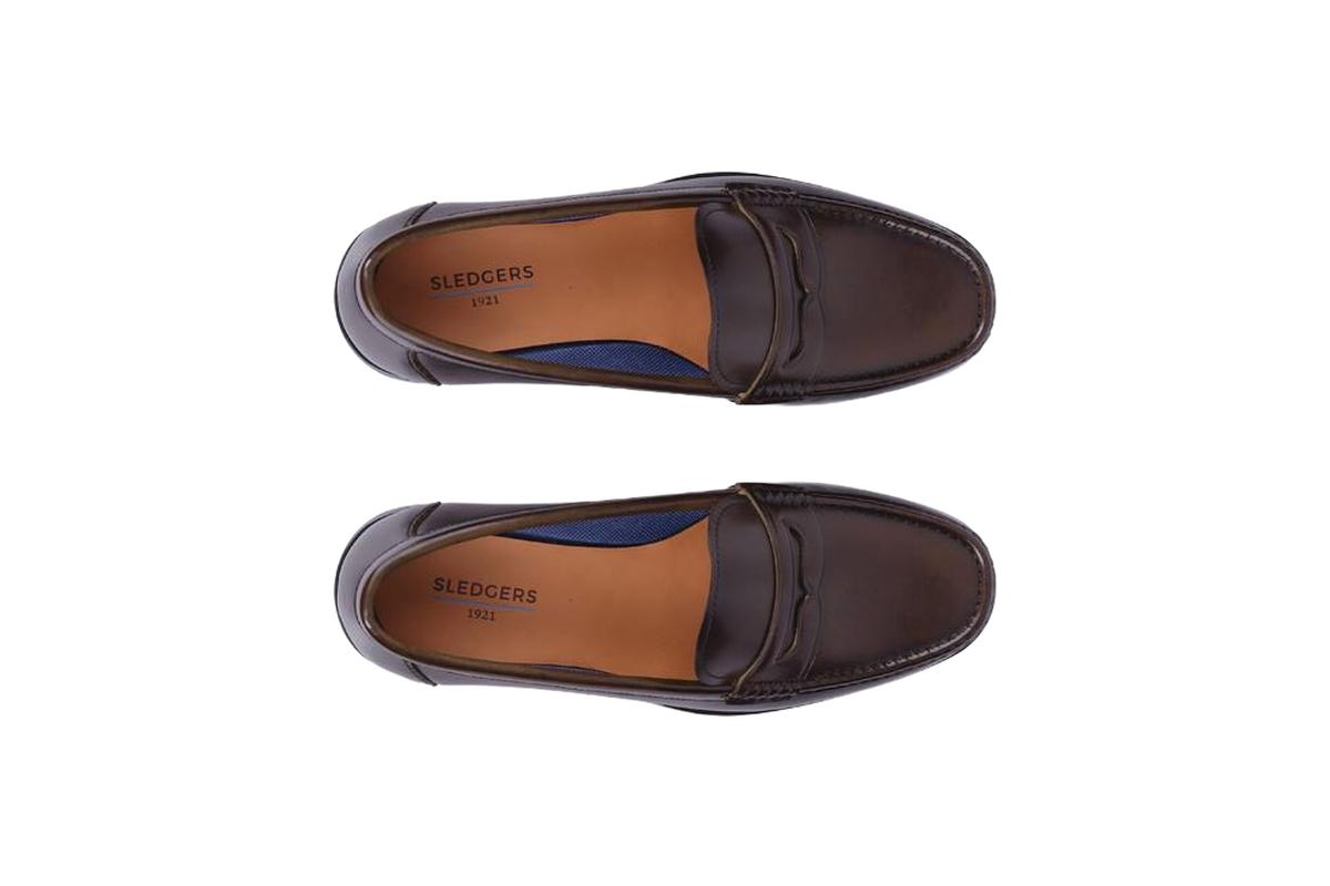 Sledgers Noel II Penny Loafer - Brown